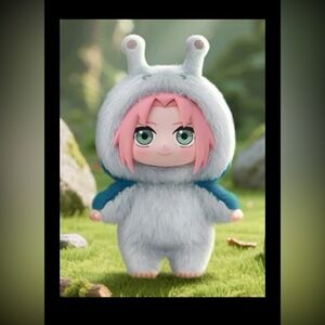 TOP TOY Naruto Beast Party Sakura Keychain Plushie from Top 🧸